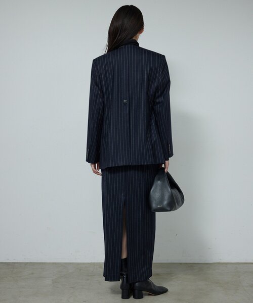 GALLARDAGALANTE（ガリャルダガランテ）の「【セットアップ対応】ストライプスカート（スカート・レディース・ネイビー・0/1）」の7枚目の写真