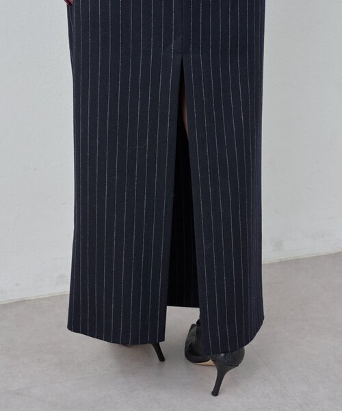 GALLARDAGALANTE（ガリャルダガランテ）の「【セットアップ対応】ストライプスカート（スカート・レディース・ネイビー・0/1）」の17枚目の写真