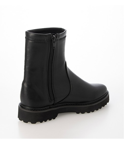 Fin（フィン）の「タンクソールストレッチブーツ【低反発スポンジ入り】（ブーツ・レディース・ブラック/ブラウン・LL/L/M/S）」の4枚目の写真