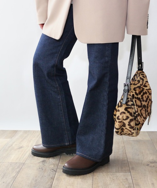 Fin（フィン）の「タンクソールストレッチブーツ【低反発スポンジ入り】（ブーツ・レディース・ブラック/ブラウン・LL/L/M/S）」の9枚目の写真