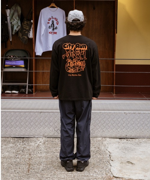 PR01.(ピーアールワン)の「BIG WAVE シティーラン Tシャツ (ロンT)(Tシャツ/カットソー・メンズ・ブラック・X-LARGE)」の13枚目の写真