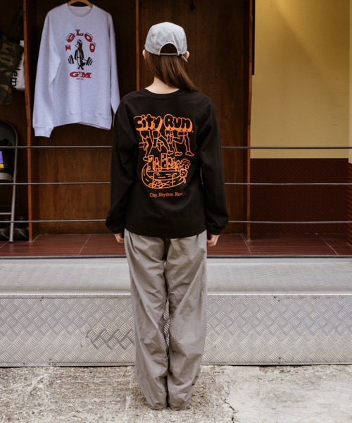 PR01.(ピーアールワン)の「BIG WAVE シティーラン Tシャツ (ロンT)(Tシャツ/カットソー・メンズ・ブラック・X-LARGE)」の20枚目の写真