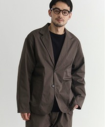 Right-on | 【Refurbish】ワークルーズ テーラードジャケット(イージーケア/しわになりにくい/軽量/通気性/ポリエステルカルゼ/オンオフ兼用/セットアップ対応)(テーラードジャケット)