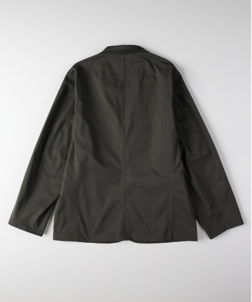 Right-on（ライトオン）の「【Refurbish】ワークルーズ テーラードジャケット(イージーケア/しわになりにくい/軽量/通気性/ポリエステルカルゼ/オンオフ兼用/セットアップ対応)（テーラードジャケット・メンズ・ブラック/ブラウン/カーキブラウン・M/XL/L）」の4枚目の写真