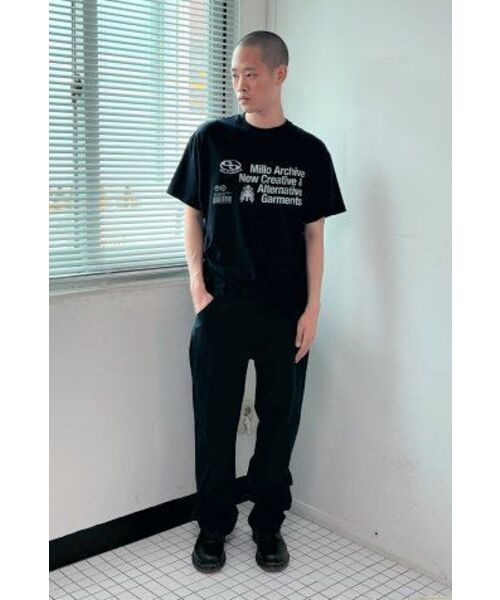 Millo Archive（ミロ アーカイブ）の「オブリークTシャツ[ディープネイビー]（Tシャツ/カットソー・メンズ・その他・MEDIUM/LARGE/X-LARGE）」の8枚目の写真