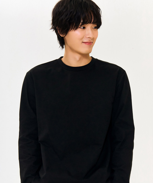 CHASECULT(チェイスカルト)の「男性ソフト長袖Tシャツ-ブラック(Tシャツ/カットソー・メンズ・ブラック・100/110/95/105)」の5枚目の写真