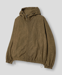 F.ILLUMINATE（フィルミネイト）の「クリーズウォッシュドウィンドブレーカー-ブラウン（ナイロンジャケット）」