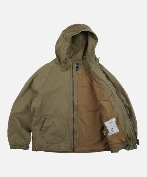 FRIZMWORKS(フリズムワークス)の「JUNGLE CLOTH DECK HOODED PARKA _ BEIGE(その他アウター・メンズ・その他・SMALL/MEDIUM/LARGE/X-LARGE)」の4枚目の写真