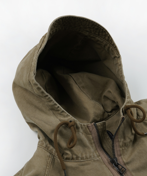FRIZMWORKS(フリズムワークス)の「JUNGLE CLOTH DECK HOODED PARKA _ BEIGE(その他アウター・メンズ・その他・SMALL/MEDIUM/LARGE/X-LARGE)」の6枚目の写真