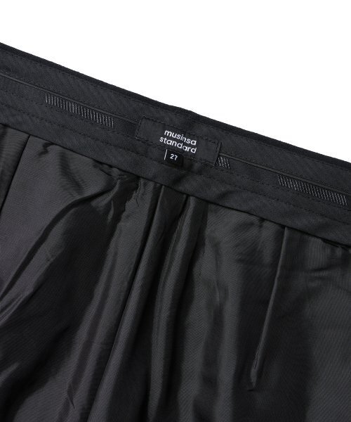MUSINSA STANDARD WOMAN（ムシンサスタンダードウーマン）の「ウィメンズウールフランネルルーズテーパードスラックス[ブラック]（スラックス・レディース・その他・32/30/29/31/24/25/26/27/28）」の5枚目の写真