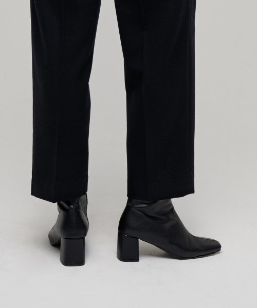 MUSINSA STANDARD WOMAN（ムシンサスタンダードウーマン）の「ウィメンズウールフランネルルーズテーパードスラックス[ブラック]（スラックス・レディース・その他・32/30/29/31/24/25/26/27/28）」の7枚目の写真