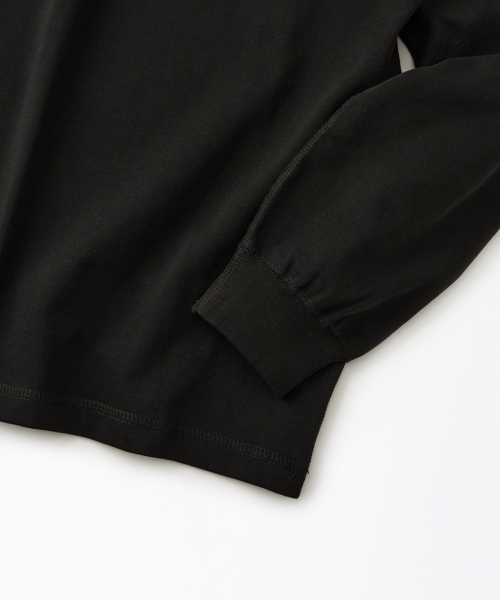 OUTSTANDING（アウトスタンディング）の「HENLEY NECK LONG SLEEVE TEE_BLACK（Tシャツ/カットソー・メンズ・その他・SMALL/MEDIUM/LARGE）」の5枚目の写真