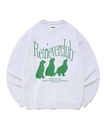 SILHOUETTE RETRIEVER CREWNECK [GREEN]