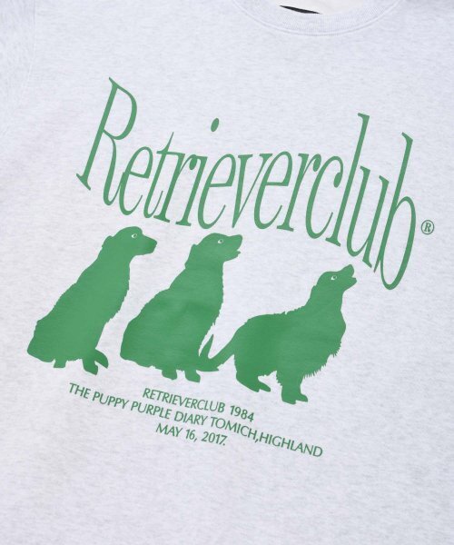 Retriever Club（レトリーバークラブ）の「SILHOUETTE RETRIEVER CREWNECK [GREEN]（スウェット・レディース・その他・SMALL/MEDIUM/LARGE/X-LARGE）」の2枚目の写真