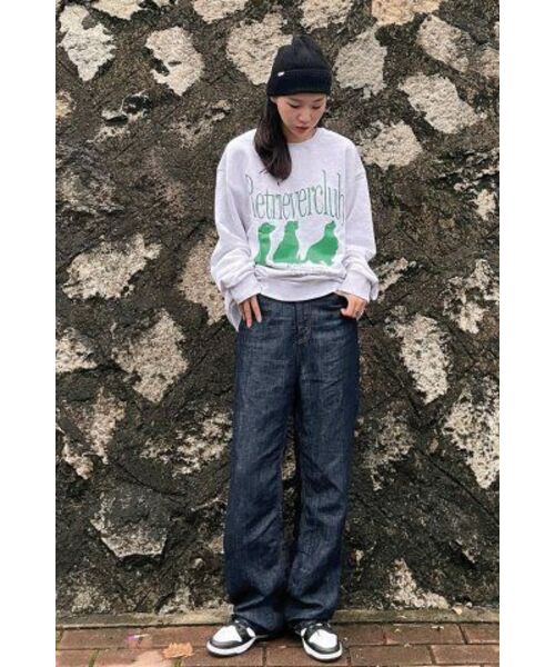 Retriever Club（レトリーバークラブ）の「SILHOUETTE RETRIEVER CREWNECK [GREEN]（スウェット・レディース・その他・SMALL/MEDIUM/LARGE/X-LARGE）」の5枚目の写真