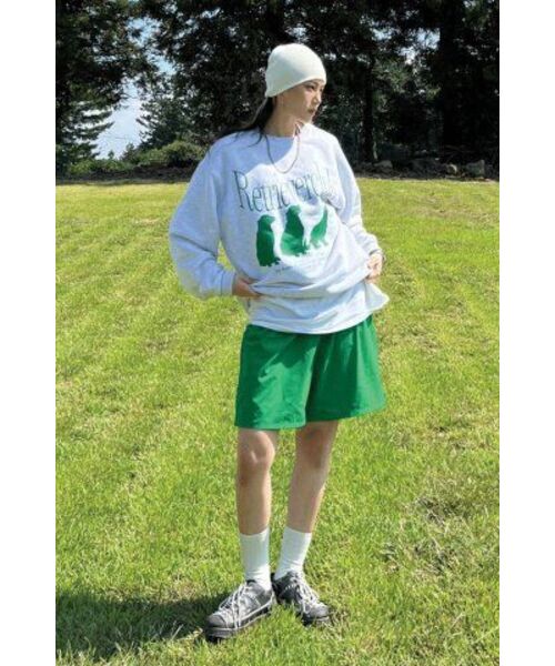 Retriever Club（レトリーバークラブ）の「SILHOUETTE RETRIEVER CREWNECK [GREEN]（スウェット・レディース・その他・SMALL/MEDIUM/LARGE/X-LARGE）」の15枚目の写真