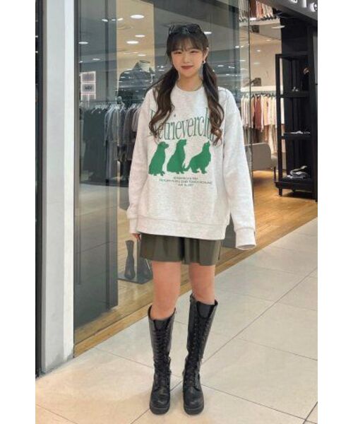 Retriever Club（レトリーバークラブ）の「SILHOUETTE RETRIEVER CREWNECK [GREEN]（スウェット・レディース・その他・SMALL/MEDIUM/LARGE/X-LARGE）」の13枚目の写真