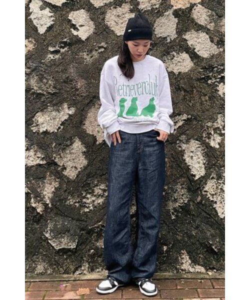 Retriever Club（レトリーバークラブ）の「SILHOUETTE RETRIEVER CREWNECK [GREEN]（スウェット・レディース・その他・SMALL/MEDIUM/LARGE/X-LARGE）」の18枚目の写真
