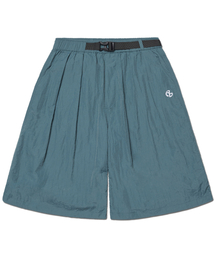 SHADE BELTED SHORTS - WHALE BLUE