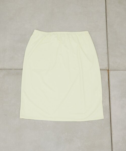 GALLARDAGALANTE（ガリャルダガランテ）の「【HERITANOVUM】【セットアップ対応】シアーリブニットスカート（スカート・レディース・チャコールグレー/レモンイエロー・FREE）」の10枚目の写真
