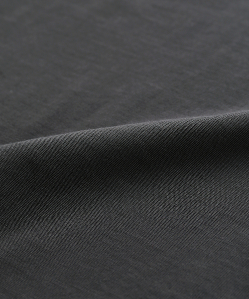 plage(プラージュ)の「supima high wet long Tシャツ(Tシャツ/カットソー・レディース・チャコールグレー/ホワイト・FREE)」の16枚目の写真