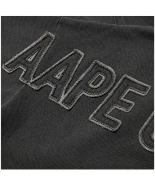 AAPE BY A BATHING APE(エーエイプバイアベイシングエイプ)の「AAPE ZIP UP HOODIE(パーカー・メンズ・ライトブラック・X-LARGE/MEDIUM/LARGE/SMALL)」の4枚目の写真