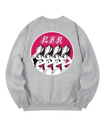 KMG0052 オールドガールズ 裏起毛 スウェット - グレー
