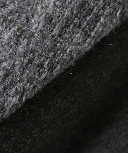 un dix cors(アンディコール)の「モヘアドルマンプルオーバー(Tシャツ/カットソー・レディース・ホワイト/ブルー/チャコールグレー・38)」の8枚目の写真