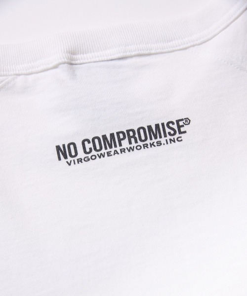 VIRGOwearworks(ヴァルゴウェアワークス)の「3/4 SLEEVE APPLIQUE TEE(Tシャツ/カットソー・メンズ・ホワイト/ブラック・2/3/4)」の12枚目の写真