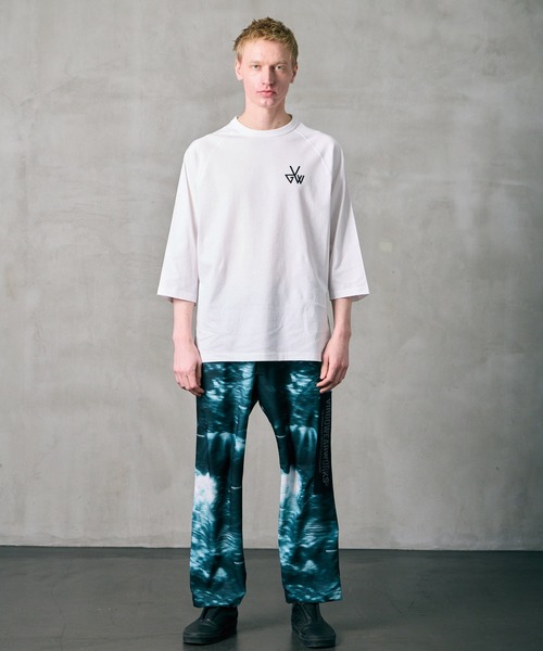 VIRGOwearworks(ヴァルゴウェアワークス)の「3/4 SLEEVE APPLIQUE TEE(Tシャツ/カットソー・メンズ・ホワイト/ブラック・2/3/4)」の15枚目の写真