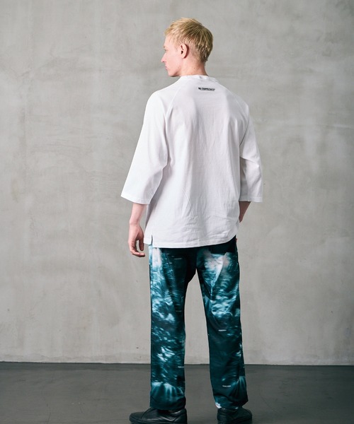 VIRGOwearworks(ヴァルゴウェアワークス)の「3/4 SLEEVE APPLIQUE TEE(Tシャツ/カットソー・メンズ・ホワイト/ブラック・2/3/4)」の16枚目の写真