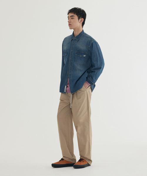 COVERNAT(カバーナット)の「デニムウエスタンシャツ ブルー(シャツ/ブラウス・メンズ・その他・SMALL/MEDIUM/LARGE/X-LARGE)」の5枚目の写真