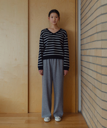 ヘアソフトバンディングパンツ - グレー
