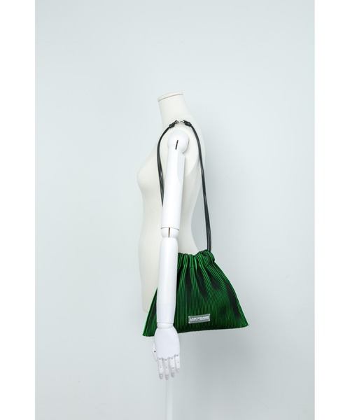 LASTFRAME(ラストフレーム)の「KASANE SACK BAG(ショルダーバッグ・レディース・ピンク系その他/グレー系その他/ブラック系その他/グリーン系その他・FREE)」の9枚目の写真