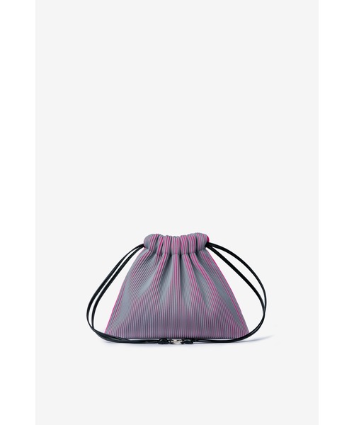 LASTFRAME(ラストフレーム)の「KASANE SACK BAG(ショルダーバッグ・レディース・ピンク系その他/グレー系その他/ブラック系その他/グリーン系その他・FREE)」の11枚目の写真