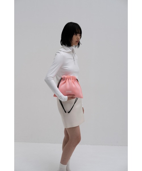 LASTFRAME(ラストフレーム)の「KASANE SACK BAG(ショルダーバッグ・レディース・ピンク系その他/グレー系その他/ブラック系その他/グリーン系その他・FREE)」の22枚目の写真
