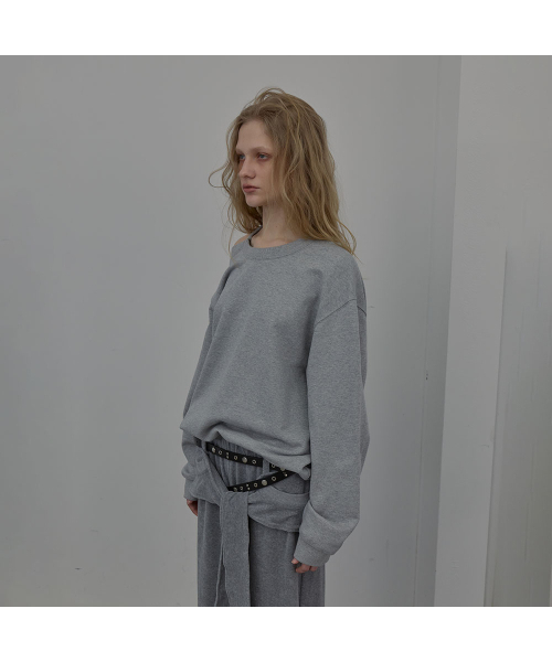 LCDC TM(エルシーディーシーティーエム)の「HALTERNECK SWEATSHIRT (MELANGE GREY)(Tシャツ/カットソー・レディース・その他・OS)」の10枚目の写真