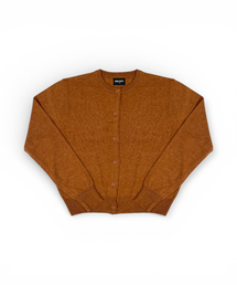 BORN SLIPPY（ボーンスリッピー）の「Basic Round Cardigan (Brown)（カーディガン/ボレロ）」