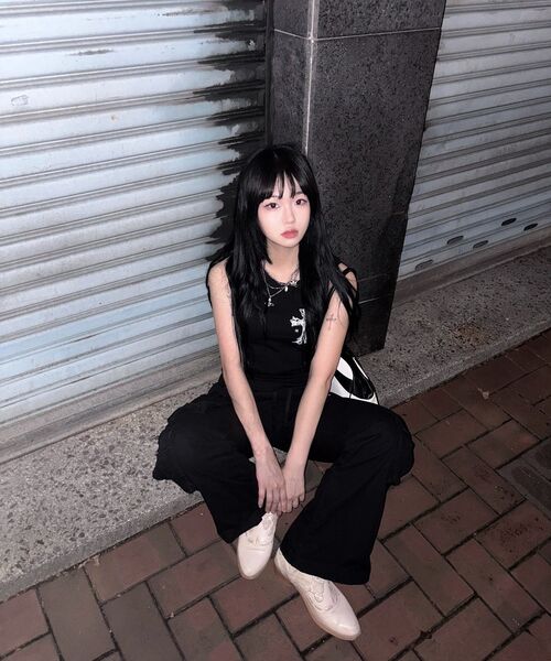 DAMISH（ダミシュ）の「ゴシッククロスタンクトップ_ブラック（Tシャツ/カットソー・レディース・ブラック・FREE）」の9枚目の写真