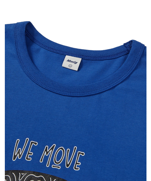 MMLG（エムエムエルジー）の「[Mmlg] WE LOGO MOVE HF-T (SEA BLUE)（Tシャツ/カットソー・レディース・その他・SMALL/MEDIUM/LARGE/X-LARGE）」の3枚目の写真