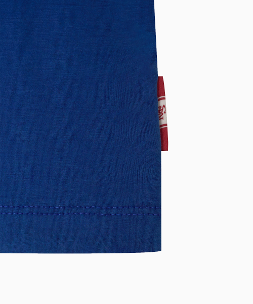 MENASOO（ミナス）の「MNS Raglan Stripe T Shirt_Blue（Tシャツ/カットソー・レディース・ブルー・F）」の15枚目の写真