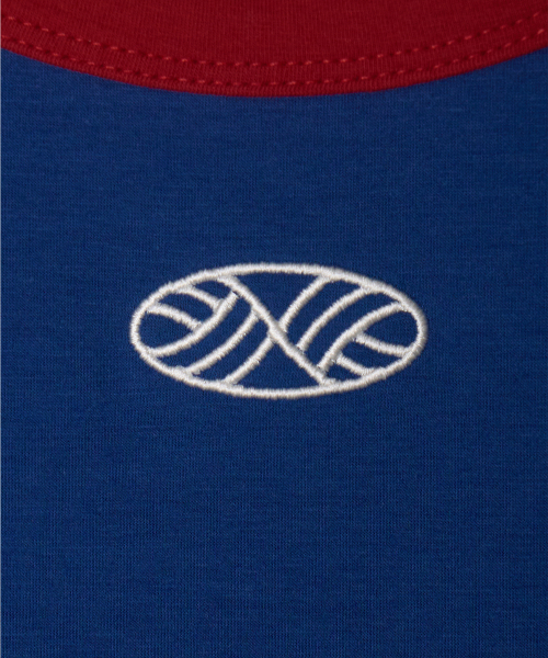 MENASOO（ミナス）の「MNS Raglan Stripe T Shirt_Blue（Tシャツ/カットソー・レディース・ブルー・F）」の16枚目の写真