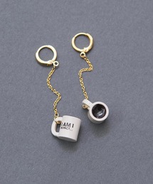 I　am I （アイアムアイ）の「coffee cup ピアス（ピアス（両耳用））」