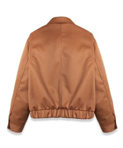 DOFFSEPT(ドフセプト)の「Vegan Leather Suede Crop Bomber in Camel(ライダースジャケット・レディース・その他・FREE)」の6枚目の写真