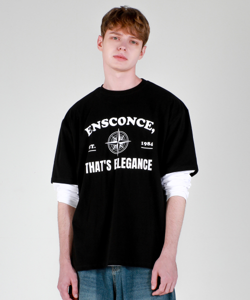 ESN(イーエスエヌ)の「ヴィンテージアートワークオーバーサイズTシャツブラック(Tシャツ/カットソー・メンズ・その他・LARGE/MEDIUM)」の2枚目の写真
