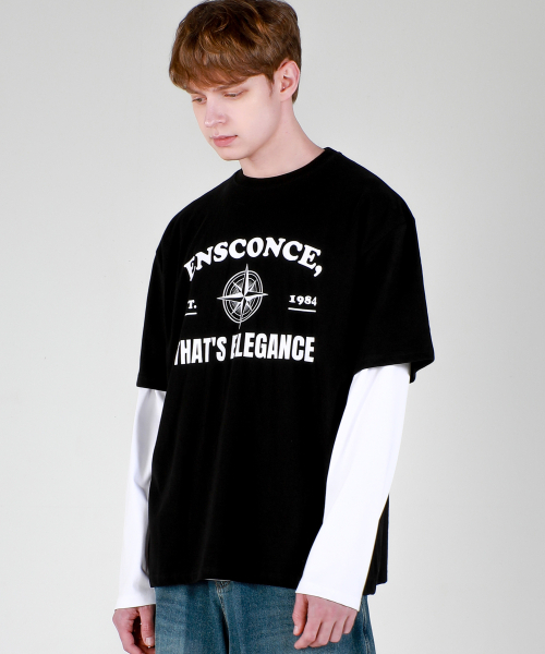 ESN(イーエスエヌ)の「ヴィンテージアートワークオーバーサイズTシャツブラック(Tシャツ/カットソー・メンズ・その他・LARGE/MEDIUM)」の3枚目の写真