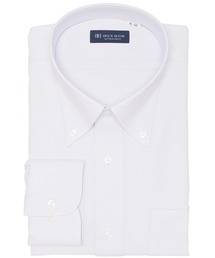 TOKYO SHIRTS | 形態安定ノンアイロン ボタンダウン 長袖ビジネスワイシャツ（大きいサイズ・長いサイズ）(ビジネスシャツ)