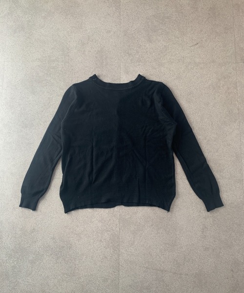 SHEPP（シープ）の「【通勤・通学】《5色展開》クルーネックベーシックニットカーディガン（カーディガン/ボレロ・レディース・グレー/ブラック/イエロー/ピンク/ホワイト・L/M）」の16枚目の写真