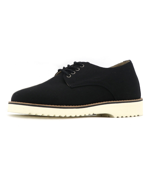 SUPENER(シュペナー)の「Viper Ma/Linen Derby Black(ドレスシューズ・メンズ・ブラック・25cm/25.5cm/26cm/26.5cm/27cm/27.5cm/28cm)」の1枚目の写真