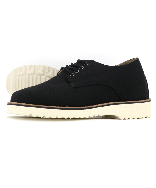 SUPENER(シュペナー)の「Viper Ma/Linen Derby Black(ドレスシューズ・メンズ・ブラック・25cm/25.5cm/26cm/26.5cm/27cm/27.5cm/28cm)」の2枚目の写真